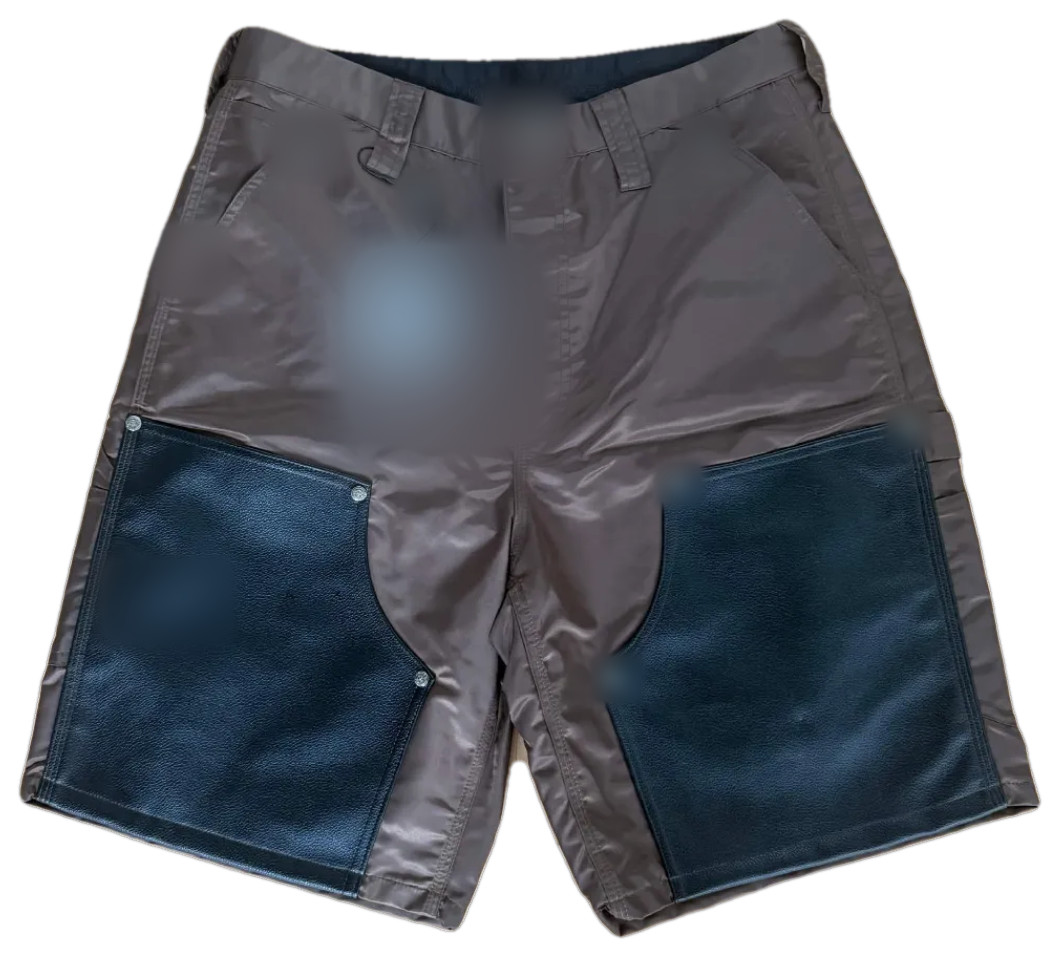 Leather Knee Shorts