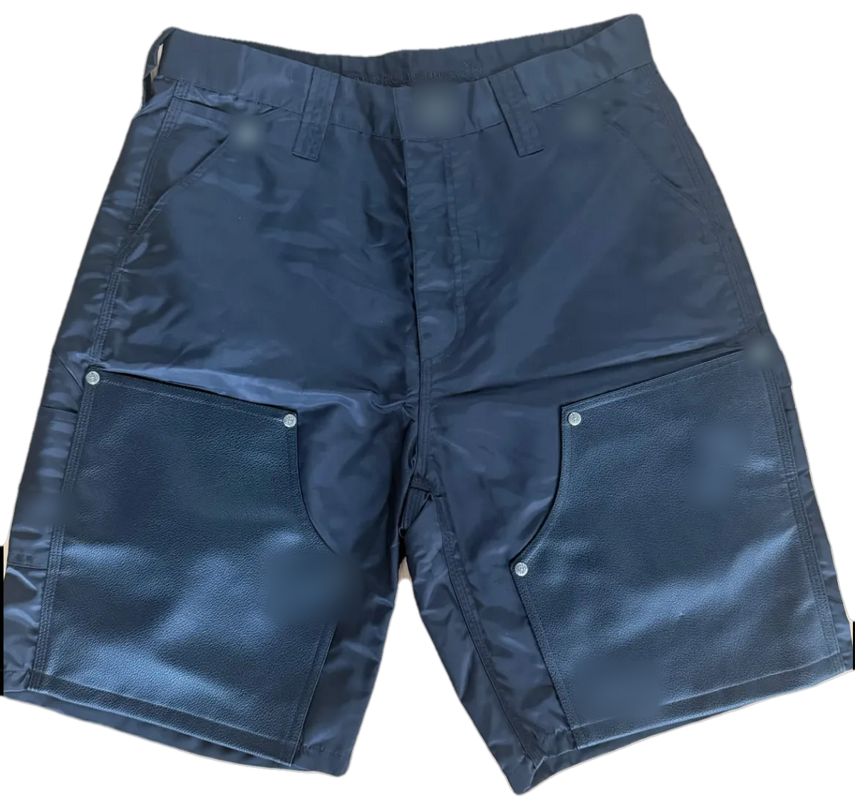 Leather Knee Shorts
