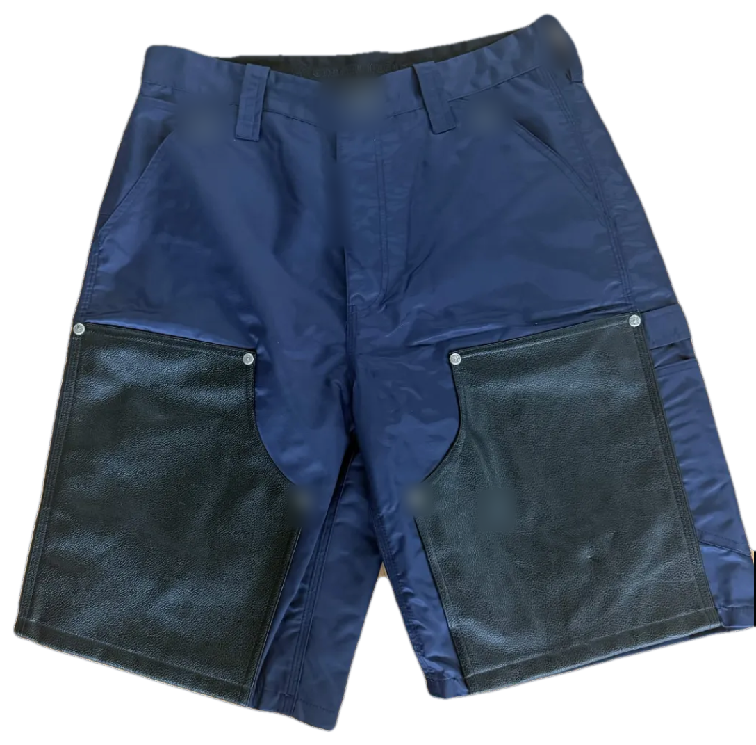 Leather Knee Shorts